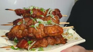 Шашлык в духовке со вкусом, как на огне.