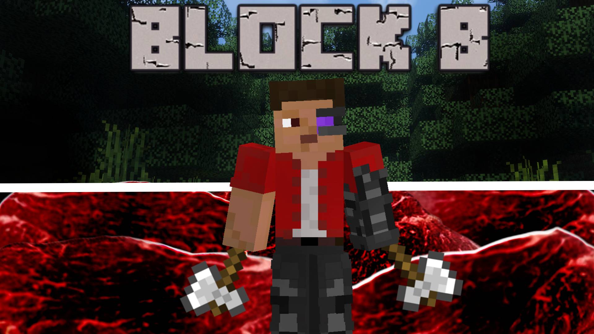 [ Block B ] Хоррор | HDS_PS | Mincraft |