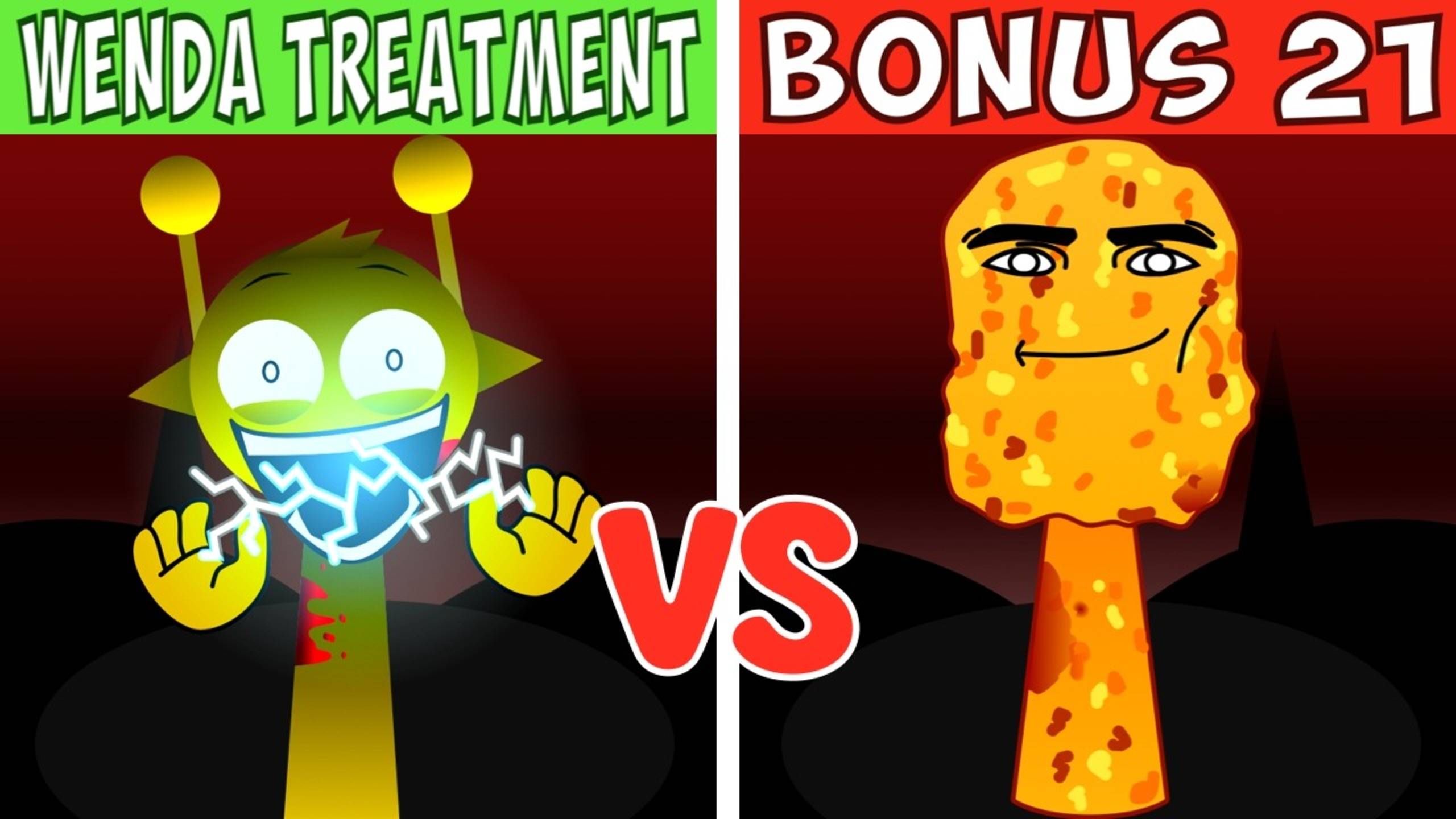 ⚡ Wenda Treatment VS BONUS 21 — Эпичная битва Sprunki! | Incredibox#sprunki #wendatreatment #bonus21 смотреть онлайн