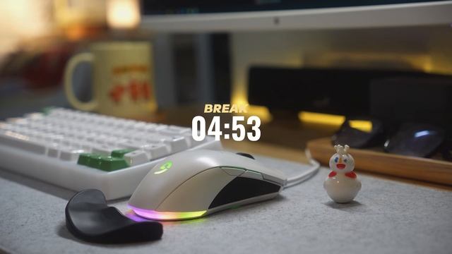 2 часа StudyWithMe Calm Piano 🎹, Typing Sound ｜ Pomodoro 50-10 ｜ Late Night🌙
