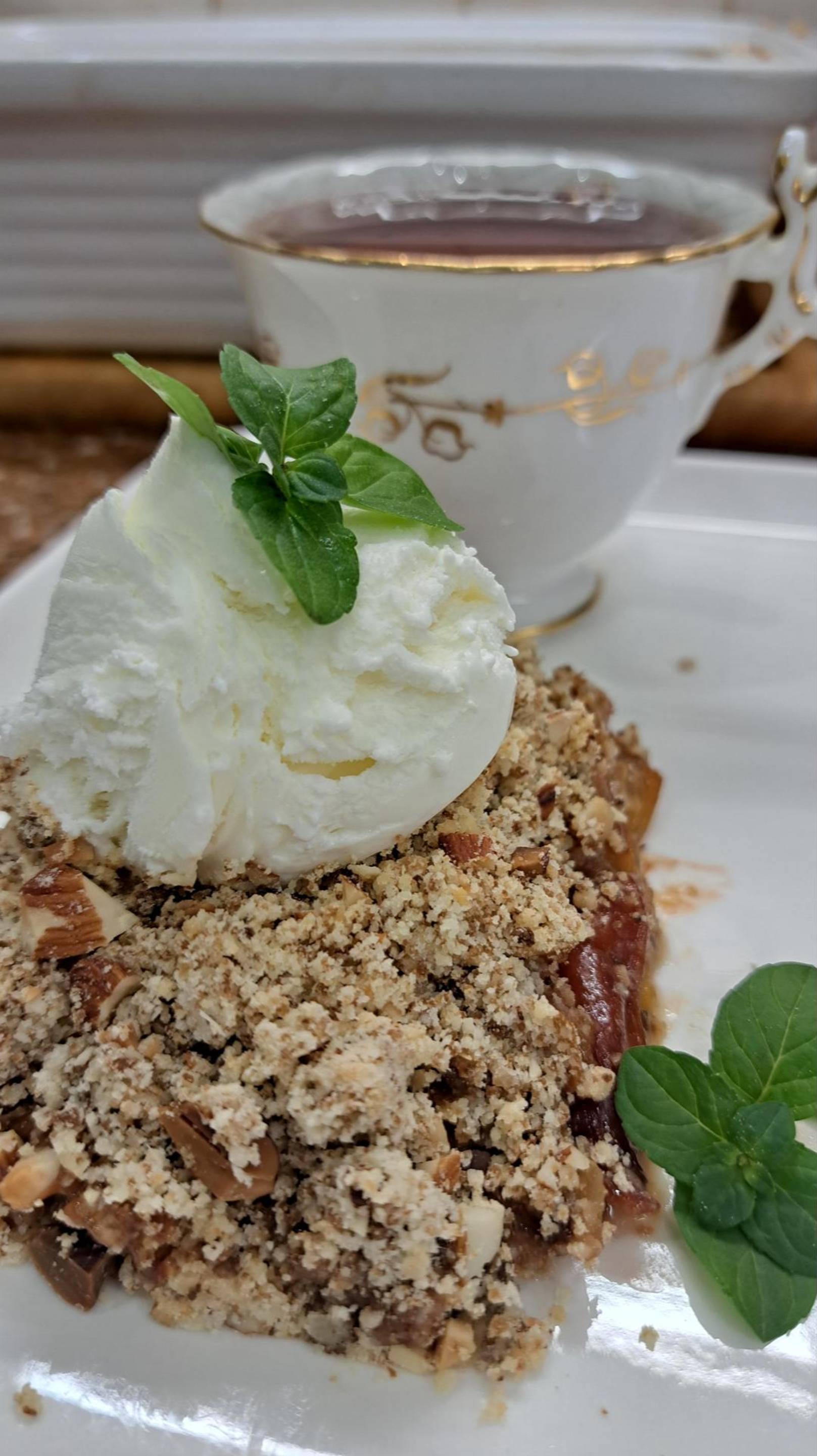 Крамбл со сливами! Вкуснота и красота!!!