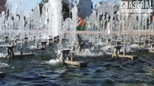 Комплекс светодинамических фонтанов возле ЦСИ "Быль", г. Старый Оскол (Белгородская область)