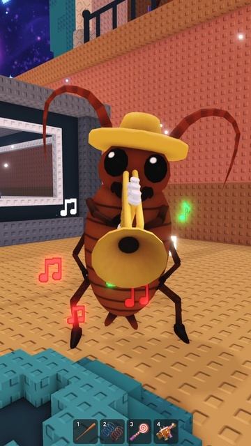 Таракан Ла Кукарача дрыки-дрыки La Cucaracha в Укради Брейнрот / Steal a Brainrot Роблокс ! смотреть онлайн