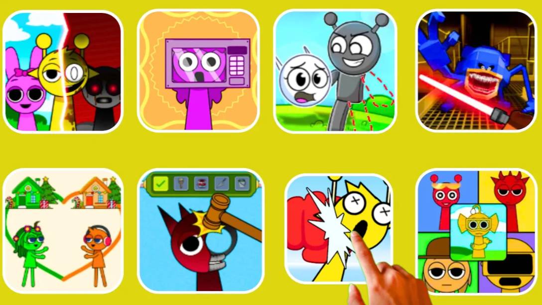 🌈INCREIBOX SPRUNKI GAMEPLAY & FUN ANDROID GAME смотреть онлайн