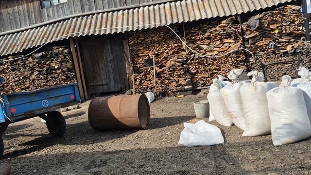 Привезли золото деревенское, убираем смотреть онлайн