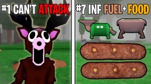 Лайфхаки в игре 99 ночей в лесу в РОБЛОКС