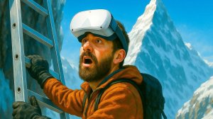 ПО ЛЕСТНИЦЕ К ВЕРШИНЕ ЛЕДЯНОЙ ГОРЫ! ❄ The Climb VR