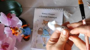 МК ,, Лисичка из ваты,,/1 часть #ватныеигрушки