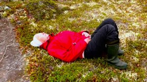 ТЯЖКИЙ поход за ХАРИУСАМИ. Ночёвка в ТУНДРЕ.