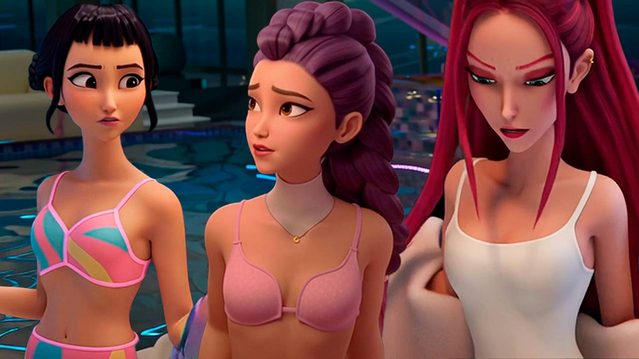 Хантрикс в купальниках | Кейпоп-охотницы на демонов