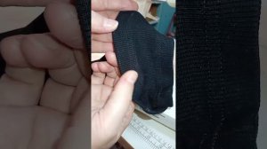 как укоротить трикотажные брюки без плоскошовки