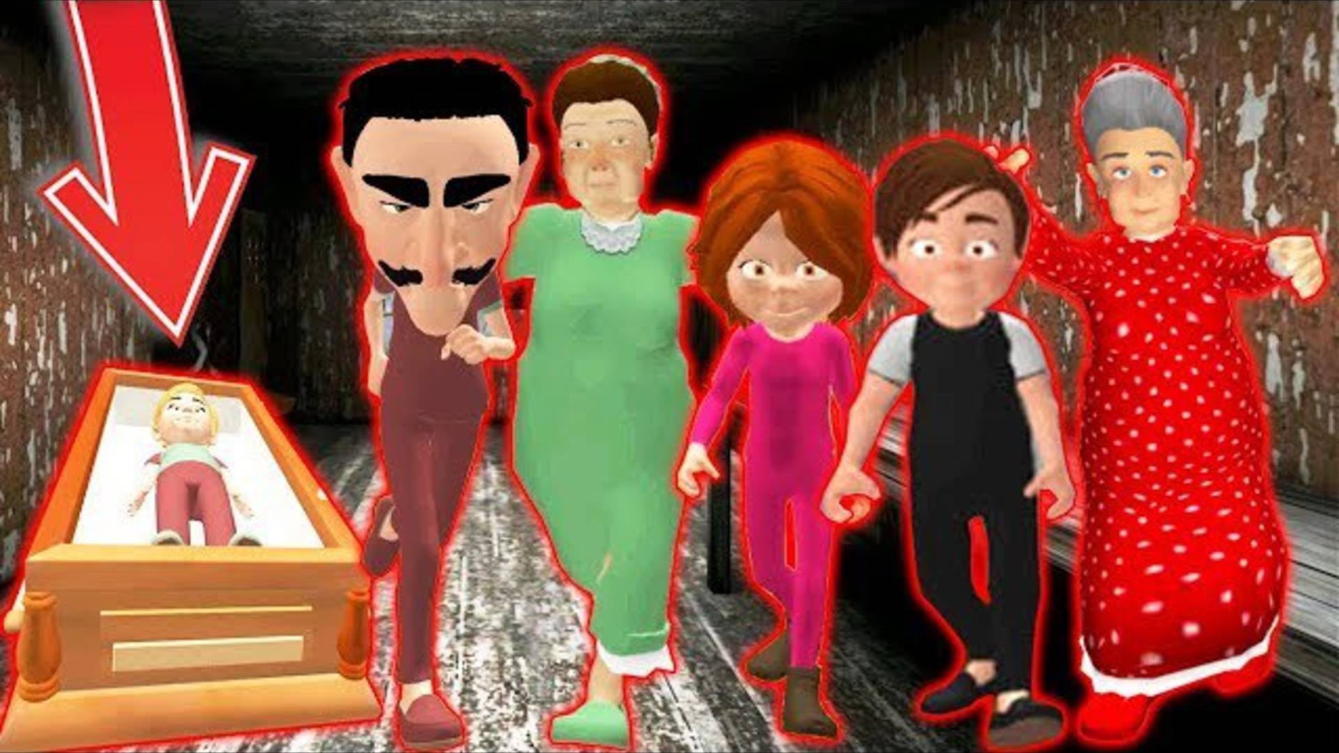 СЕМЬЯ СОСЕДИ ГРЕННИ СЕКРЕТ - Neighbor's Family Secret Granny Escape смотреть онлайн