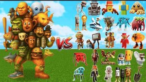 Секретный новый мем против всех БОССОВ Brainrot - Битва мобов в Майнкрафте с МОДАМИ