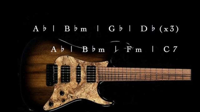 Melodic Ballad Style Guitar Backing Track in Bbm смотреть онлайн