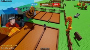 ВЫРАСТИЛ ГИГАНТ CANDY BLOSSOM в ВЫРАСТИ САД + butterfly бабочка!  | GROW a GARDEN!