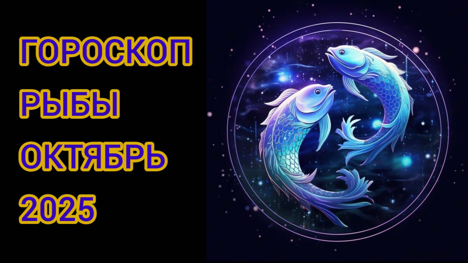 Гороскоп для Рыб на октябрь 2025 смотреть онлайн