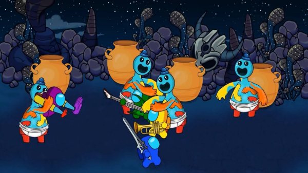 AMONG US ПРОТИВ....