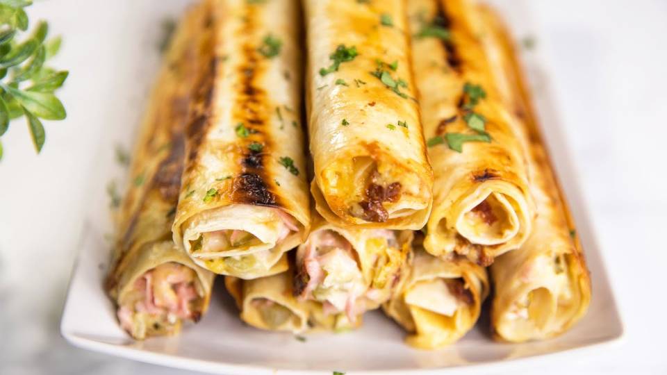 САМАЯ Лучшая ЗАКУСКА из ЛАВАША! 6 Вкусных и Быстрых рецептов из ЛАВАША! смотреть онлайн