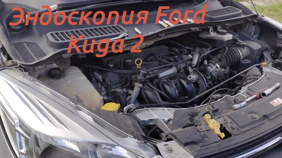 Эндоскопия двигателя Ford Kuga 2