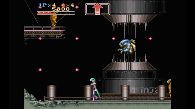 Super Nintendo (Snes) 16-bit Run Saber Stage 1 Taj Base Прохождение