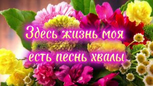 Здесь жизнь моя есть песнь хвалы