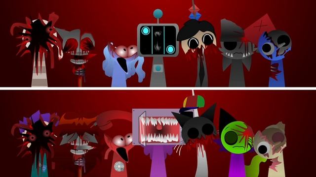 EVERY OC & БОНУС Персонажи Из Sprunki ФАЗЫ 3 смотреть онлайн