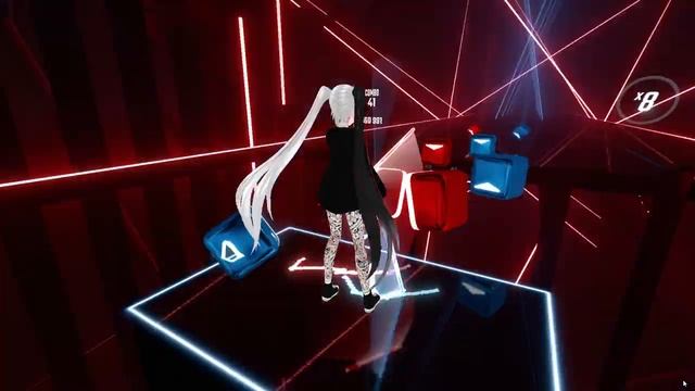 RichaadEB ft. Cristina Vee - BAD APPLE Beat Saber (Expert+) смотреть онлайн