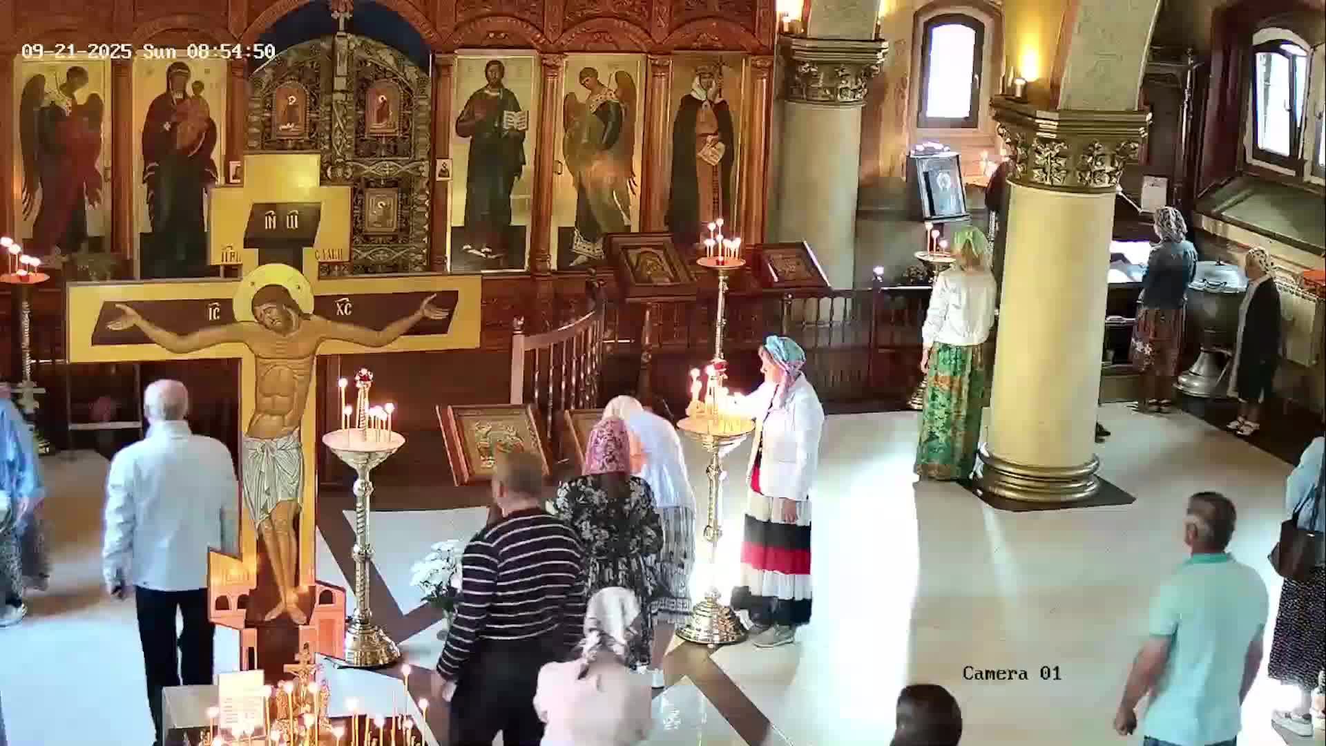 Божественная литургия. 21.09.025 в 9-00. смотреть онлайн