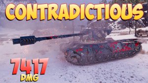 Contradictious • Два в одном! - 6 Фрагов 7.4K Урона • Мир Танков