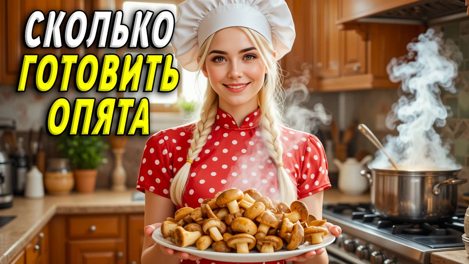 Сколько готовить опята смотреть онлайн