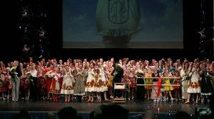Проводы выпускников, Ансамбль "Школьные годы". Farewell to graduates, "School Years" ensemble.