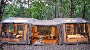 1% РОСКОШНЫЙ КЕМПИНГ ПОД ДОЖДЕМ ⭐ 5-ЗВЕЗДОЧНЫЙ НАДУВНОЙ НОМЕР-ЛЮКС В ОТЕЛЬ?