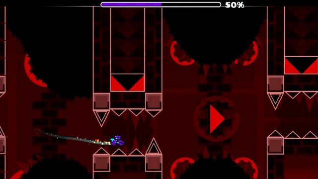 Bloodbath by Riot | Extreme demon | Geometry dash. смотреть онлайн