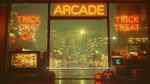 Empty Arcade, 1987 ⧹｜ Neon Night Vibes for Relaxation & Sleep 🌙