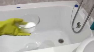Ваша ванна после такой очистки будет как новая