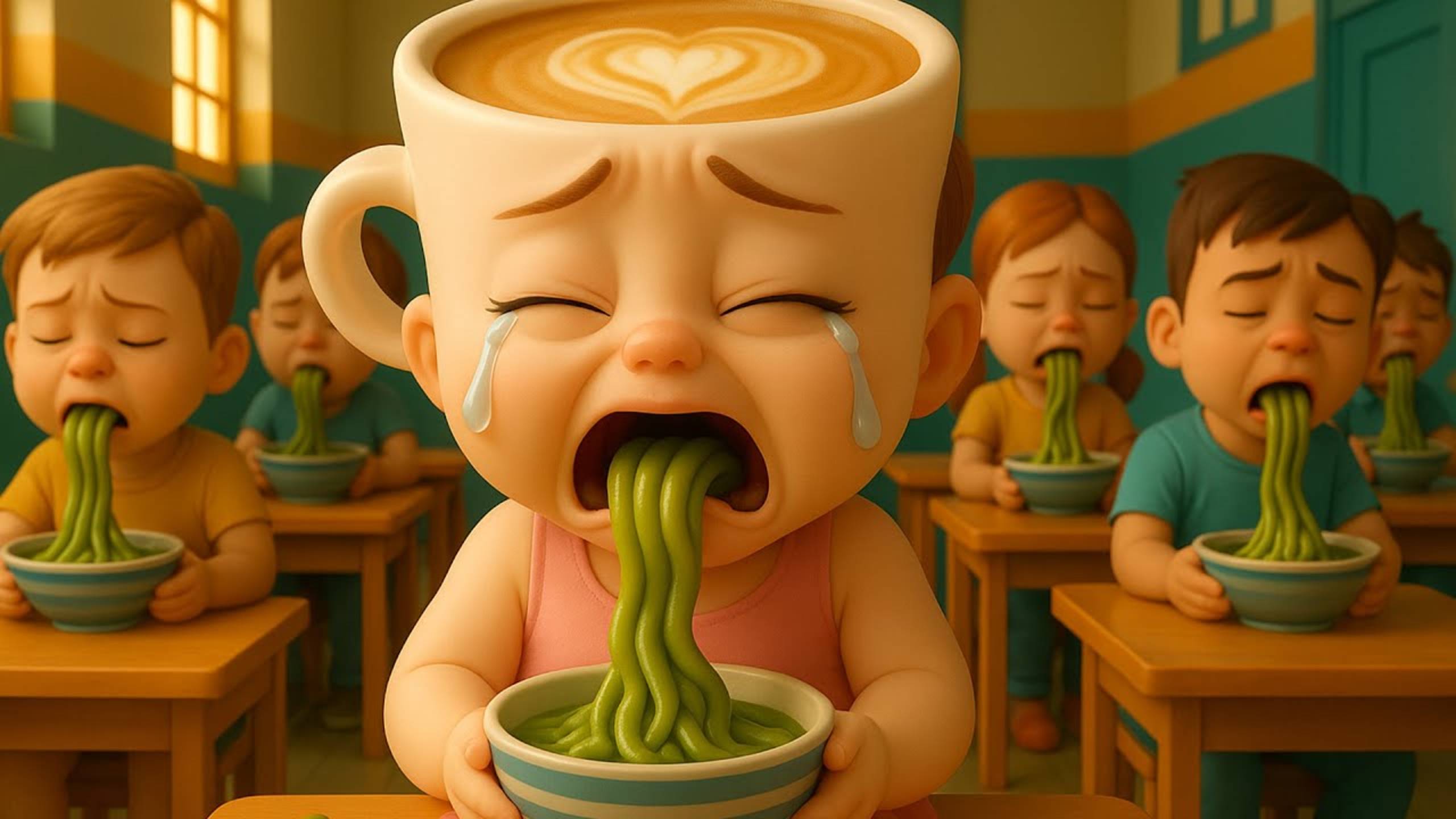 BRAINROT - Мультик про Балерина Капучино съела пирожок ✅ Брейнрот - итальянские мемы