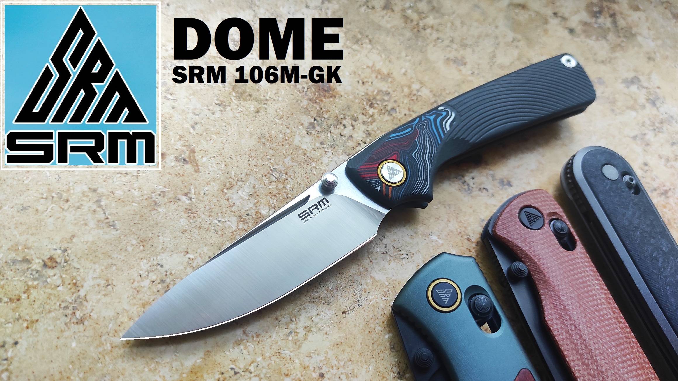 ✅ NEW SRM 106M Dome - edc весом 60гр, но есть нюанс... смотреть онлайн