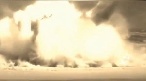 Звук взрыва на скорости 0,2