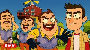 ШОУ ПРИВЕТ СОСЕД!ЭНУРЕЗ И БОЛЬНОЙ ИЗВРАЩЕНЕЦ!САНИТАРЫ!ИГРА HELLO NEIGHBOR ПРОХОЖДЕНИЕ МОД MR VASILY