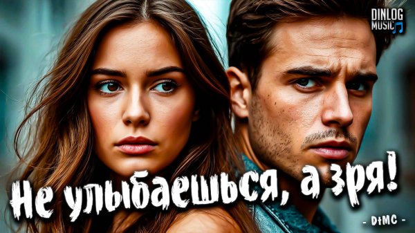 Dinlog Music - Не улыбаешься, а зря! | Beat Synthwave version DtMC | Музыкальный клип - песня