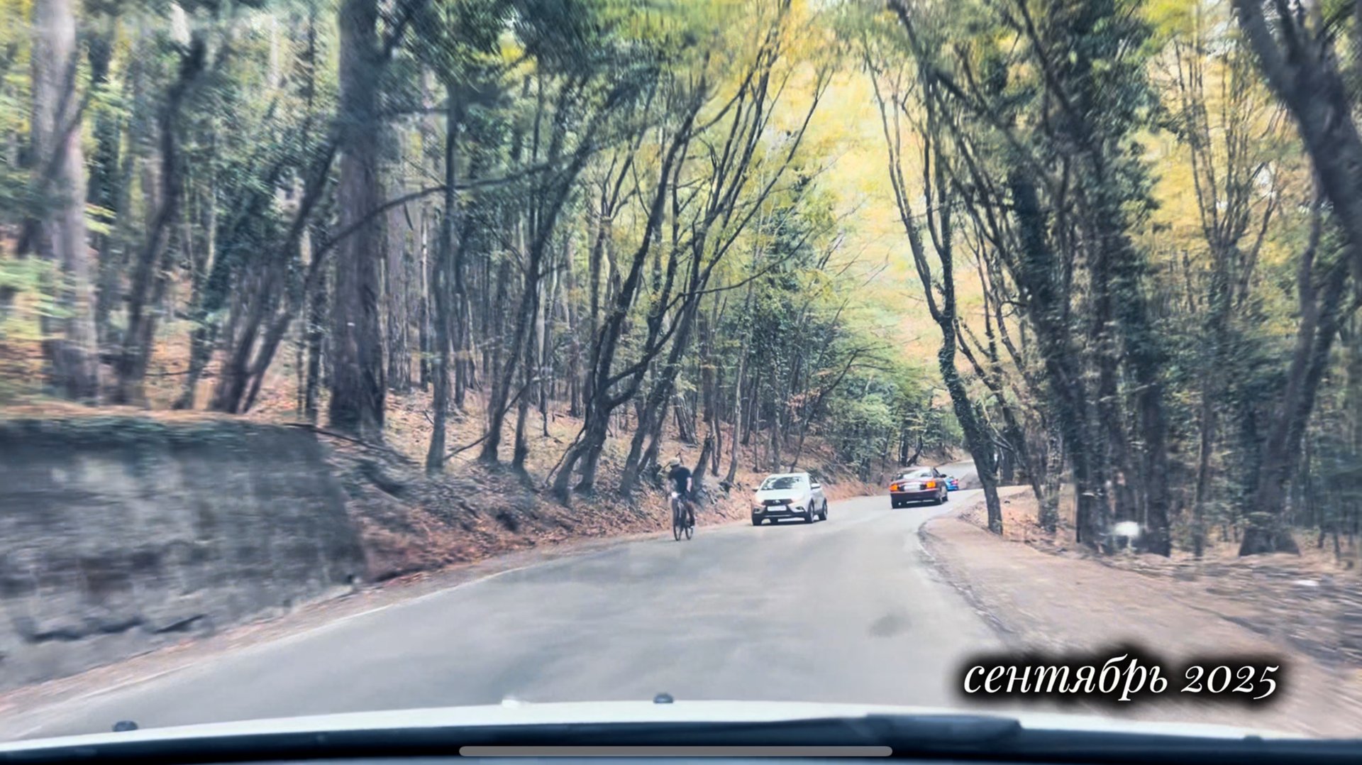 Дорога с горы Ай-Петри