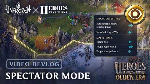 Heroes of Might and Magic: Olden Era - Режим зрителя (Spectator Mode) смотреть онлайн