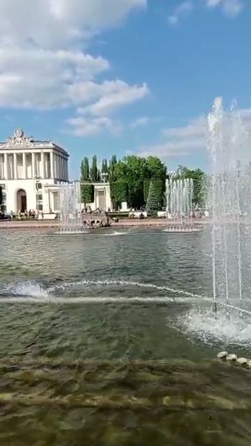 ВДНХ, каменный цветок фонтан смотреть онлайн