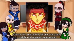 Avatar the legends of aang react to demon slayer.