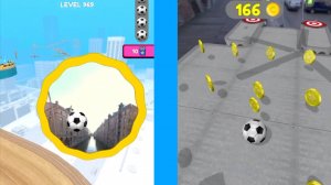 Going balls All Levels Gameplay IOS Android Going Balls levels 969 to 972 Goal ball Race Banana