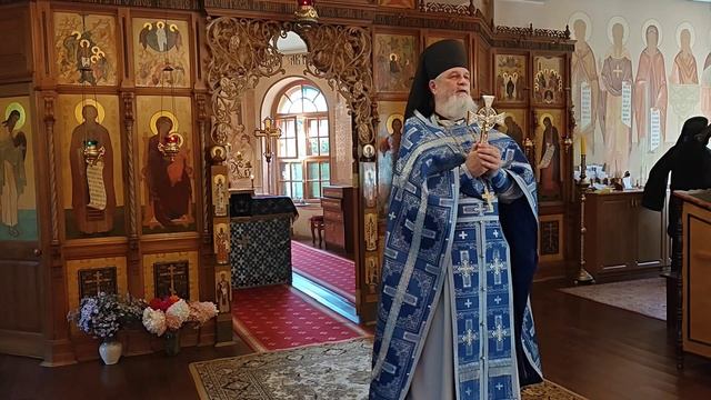 21 сентября 2025 г. Неделя 15-я по Пентикостии, перед Воздвижением. Рождество Пресвятой Богородицы. смотреть онлайн