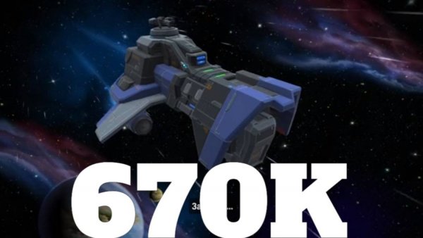 670К  ресурсов захватили в бою на TX12 в игре GALAXY CONTROL