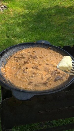 Бефстроганов на костре