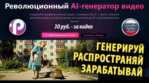 Хотите создавать такие же вирусные видео с помощью ИИ? Теперь это может каждый! Всего за 30 руб.!