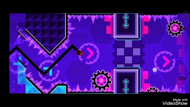 полное прохождение уровня Blast progressing в Geometry dash